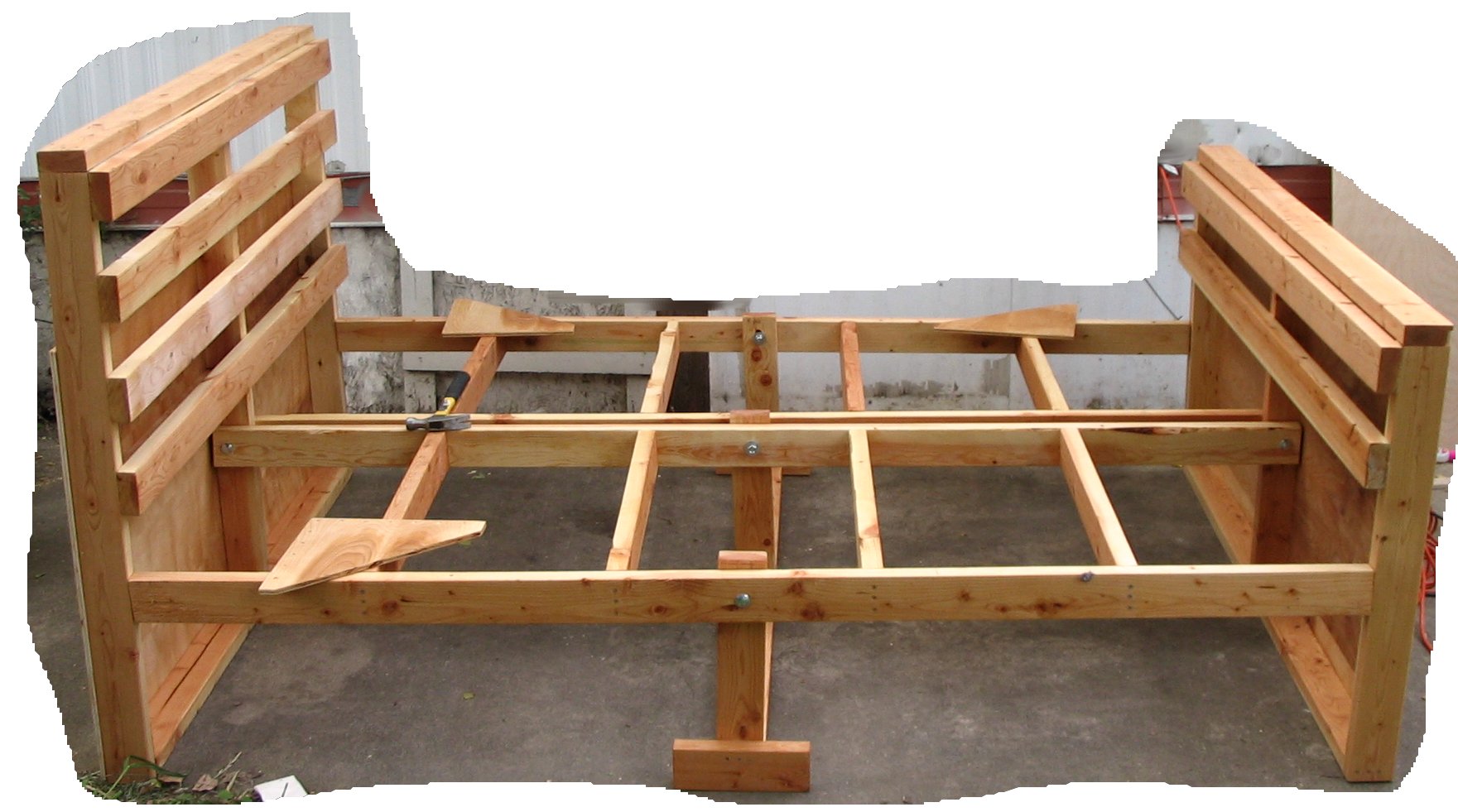Wood Platform Bed Frame Plans